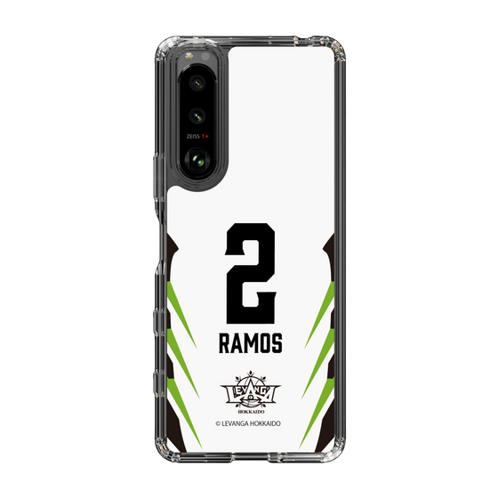 スリムプロテクションケース［ レバンガ北海道 - #2 RAMOS - AWAY - 裏 ］