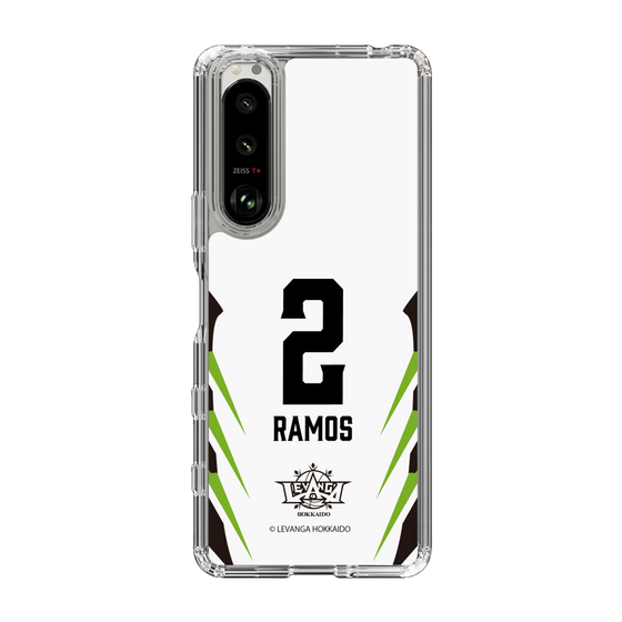 スリムプロテクションケース［ レバンガ北海道 - #2 RAMOS - AWAY - 裏 ］