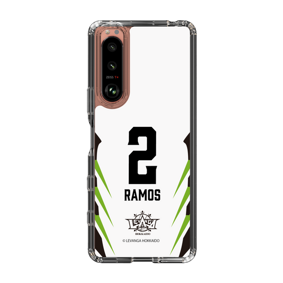 スリムプロテクションケース［ レバンガ北海道 - #2 RAMOS - AWAY - 裏 ］