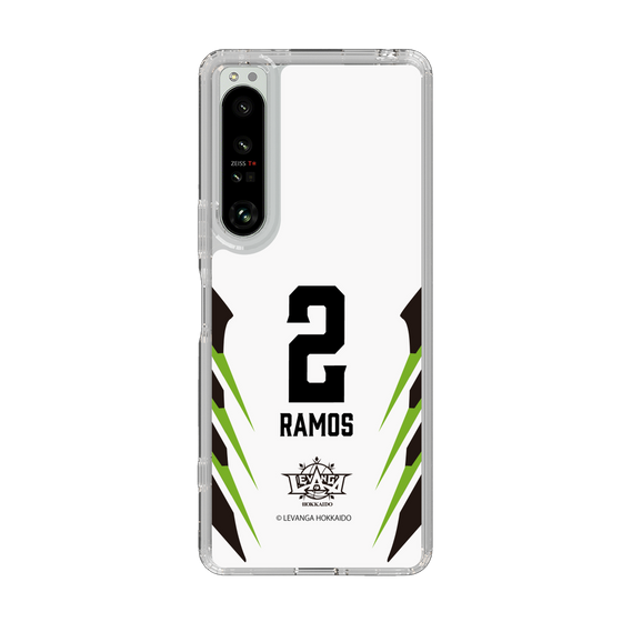 スリムプロテクションケース［ レバンガ北海道 - #2 RAMOS - AWAY - 裏 ］