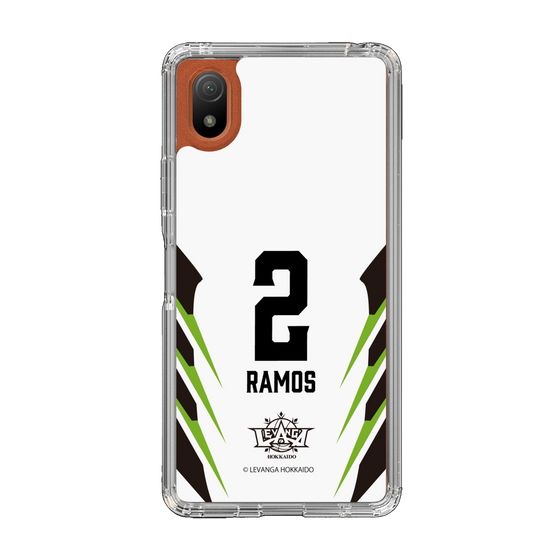 スリムプロテクションケース［ レバンガ北海道 - #2 RAMOS - AWAY - 裏 ］