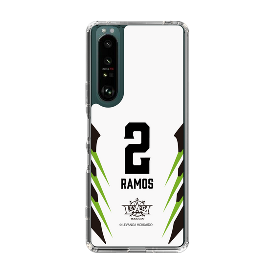 スリムプロテクションケース［ レバンガ北海道 - #2 RAMOS - AWAY - 裏 ］