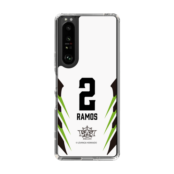 スリムプロテクションケース［ レバンガ北海道 - #2 RAMOS - AWAY - 裏 ］