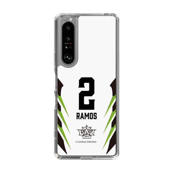 スリムプロテクションケース［ レバンガ北海道 - #2 RAMOS - AWAY - 裏 ］