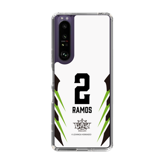 スリムプロテクションケース［ レバンガ北海道 - #2 RAMOS - AWAY - 裏 ］