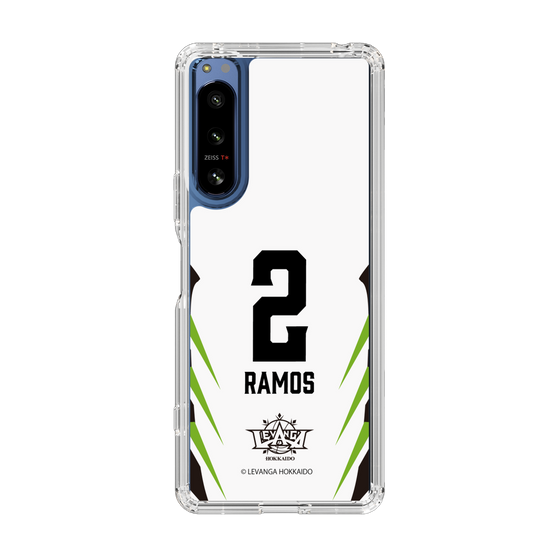 スリムプロテクションケース［ レバンガ北海道 - #2 RAMOS - AWAY - 裏 ］