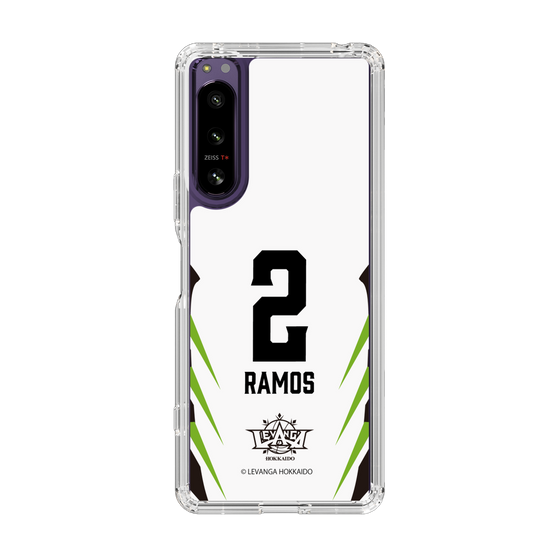スリムプロテクションケース［ レバンガ北海道 - #2 RAMOS - AWAY - 裏 ］