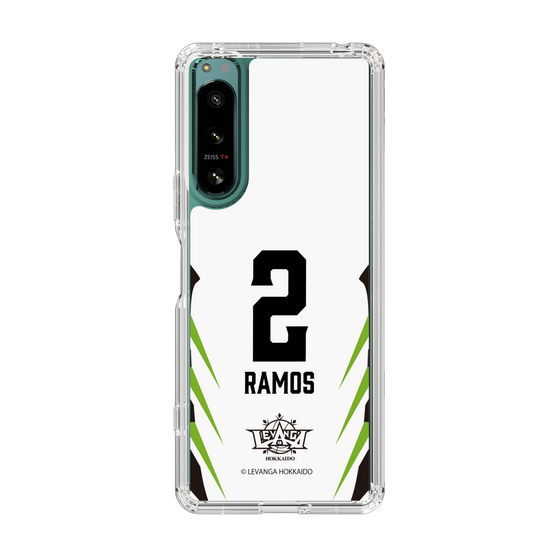 スリムプロテクションケース［ レバンガ北海道 - #2 RAMOS - AWAY - 裏 ］