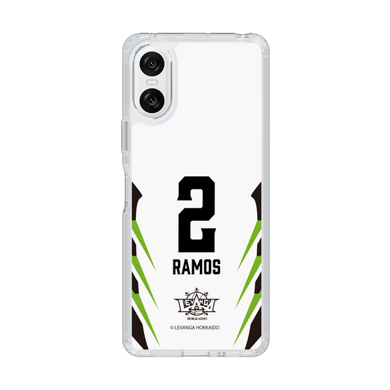 スリムプロテクションケース［ レバンガ北海道 - #2 RAMOS - AWAY - 裏 ］