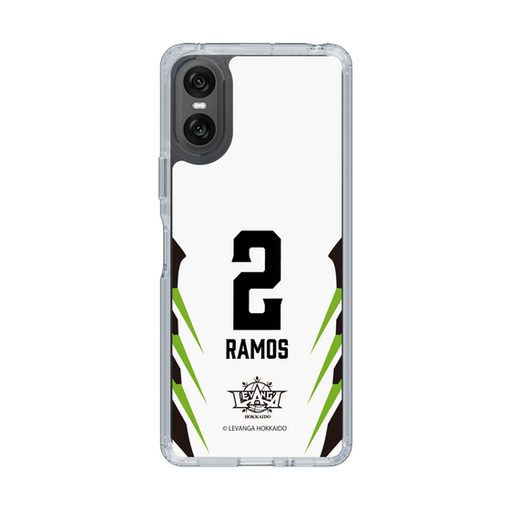 スリムプロテクションケース［ レバンガ北海道 - #2 RAMOS - AWAY - 裏 ］