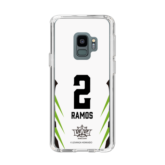 スリムプロテクションケース［ レバンガ北海道 - #2 RAMOS - AWAY - 裏 ］