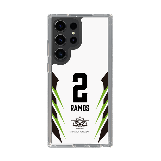 スリムプロテクションケース［ レバンガ北海道 - #2 RAMOS - AWAY - 裏 ］