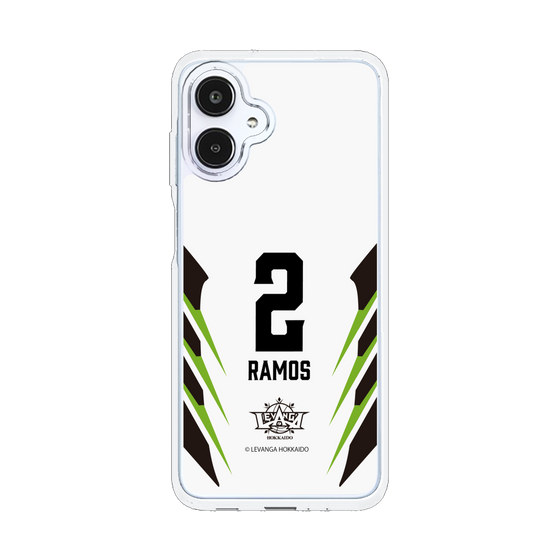 スリムプロテクションケース［ レバンガ北海道 - #2 RAMOS - AWAY - 裏 ］