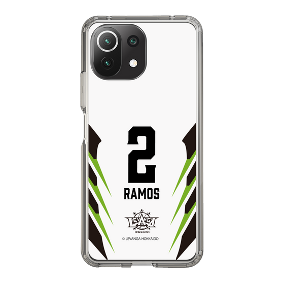 スリムプロテクションケース［ レバンガ北海道 - #2 RAMOS - AWAY - 裏 ］