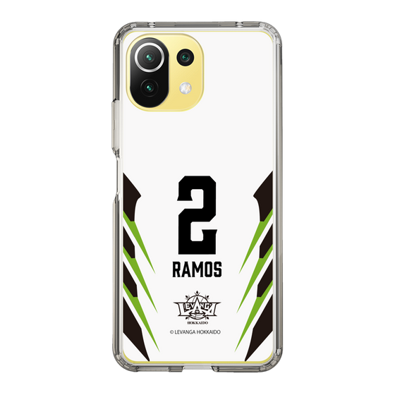 スリムプロテクションケース［ レバンガ北海道 - #2 RAMOS - AWAY - 裏 ］