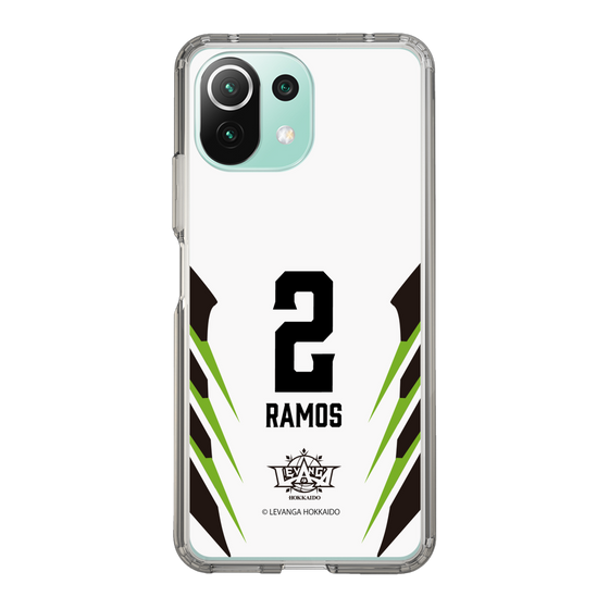 スリムプロテクションケース［ レバンガ北海道 - #2 RAMOS - AWAY - 裏 ］