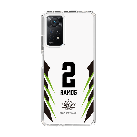 スリムプロテクションケース［ レバンガ北海道 - #2 RAMOS - AWAY - 裏 ］