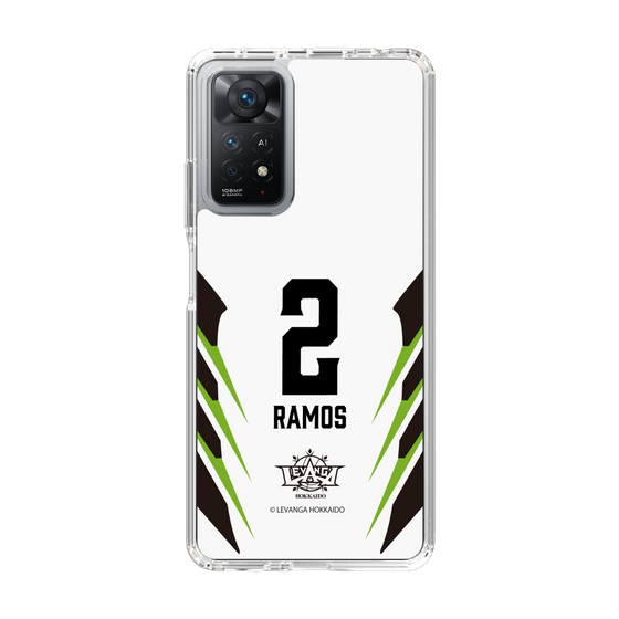 スリムプロテクションケース［ レバンガ北海道 - #2 RAMOS - AWAY - 裏 ］