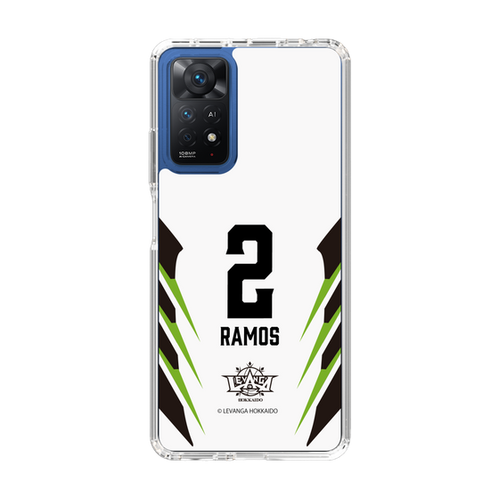 スリムプロテクションケース［ レバンガ北海道 - #2 RAMOS - AWAY - 裏 ］