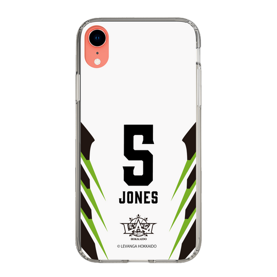 スリムプロテクションケース［ レバンガ北海道 - #5 JONES - AWAY - 裏 ］