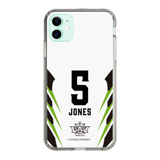 スリムプロテクションケース［ レバンガ北海道 - #5 JONES - AWAY - 裏 ］