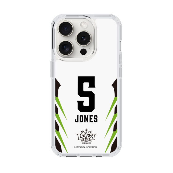 スリムプロテクションケース［ レバンガ北海道 - #5 JONES - AWAY - 裏 ］