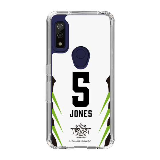 スリムプロテクションケース［ レバンガ北海道 - #5 JONES - AWAY - 裏 ］