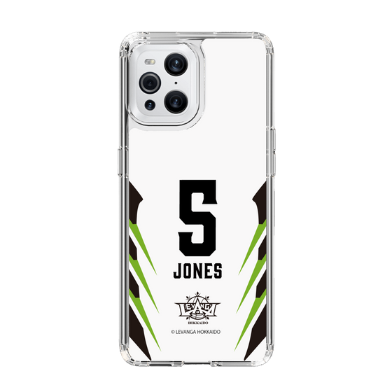 スリムプロテクションケース［ レバンガ北海道 - #5 JONES - AWAY - 裏 ］