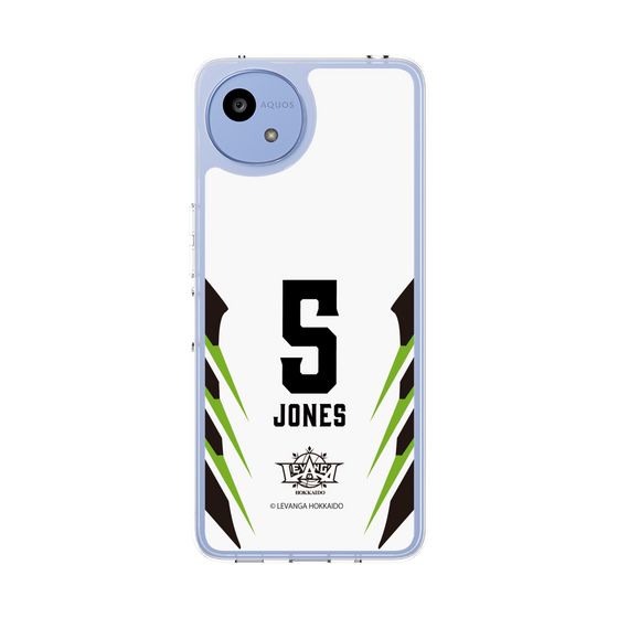 スリムプロテクションケース［ レバンガ北海道 - #5 JONES - AWAY - 裏 ］