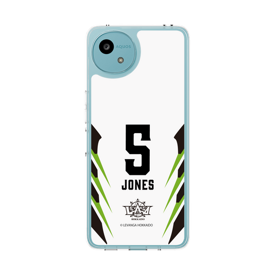 スリムプロテクションケース［ レバンガ北海道 - #5 JONES - AWAY - 裏 ］