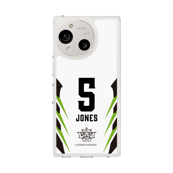 スリムプロテクションケース［ レバンガ北海道 - #5 JONES - AWAY - 裏 ］