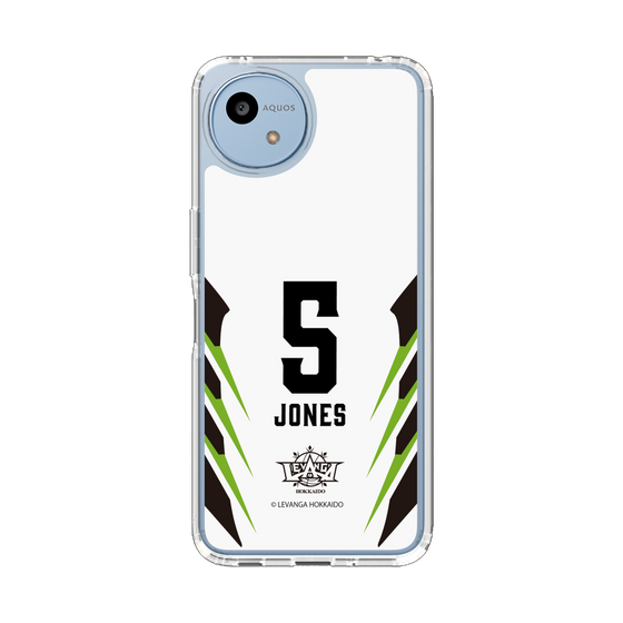 スリムプロテクションケース［ レバンガ北海道 - #5 JONES - AWAY - 裏 ］