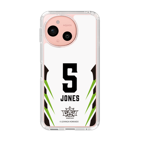 スリムプロテクションケース［ レバンガ北海道 - #5 JONES - AWAY - 裏 ］