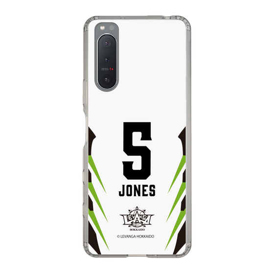スリムプロテクションケース［ レバンガ北海道 - #5 JONES - AWAY - 裏 ］