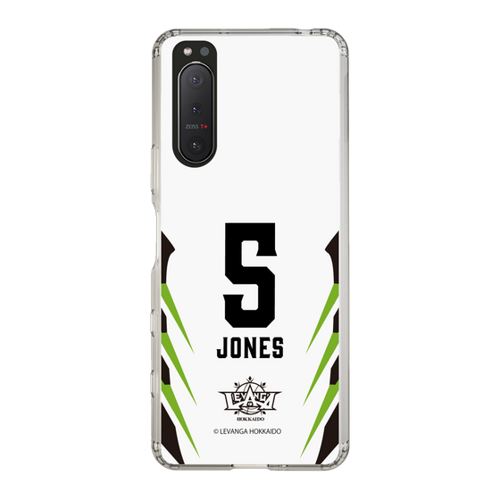 スリムプロテクションケース［ レバンガ北海道 - #5 JONES - AWAY - 裏 ］
