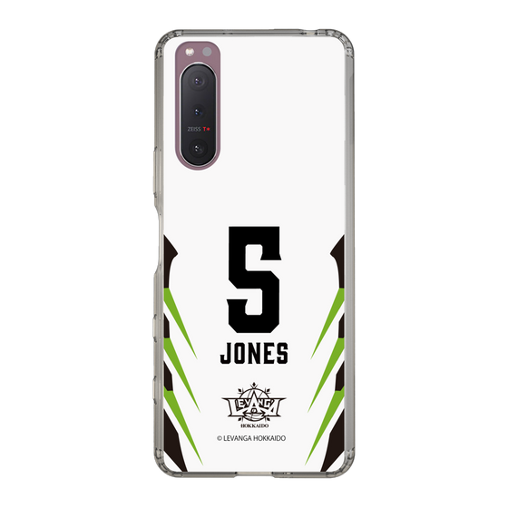 スリムプロテクションケース［ レバンガ北海道 - #5 JONES - AWAY - 裏 ］