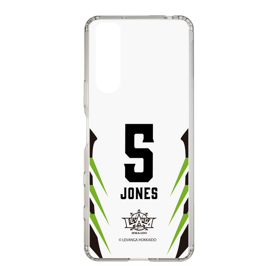 スリムプロテクションケース［ レバンガ北海道 - #5 JONES - AWAY - 裏 ］