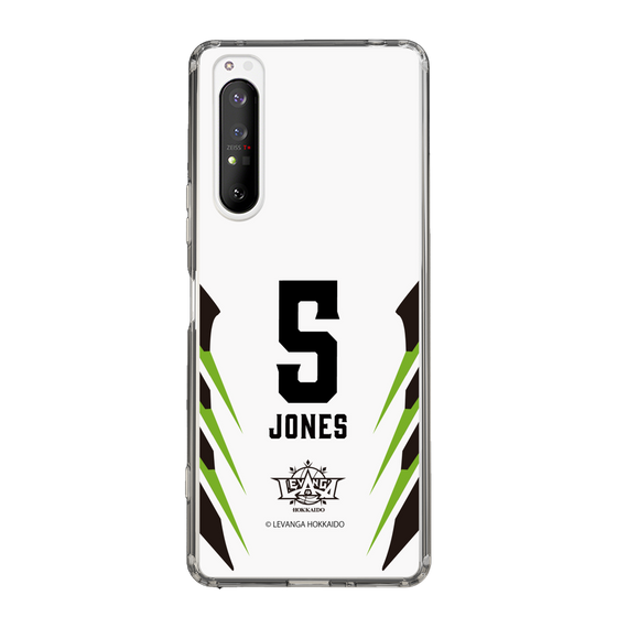 スリムプロテクションケース［ レバンガ北海道 - #5 JONES - AWAY - 裏 ］