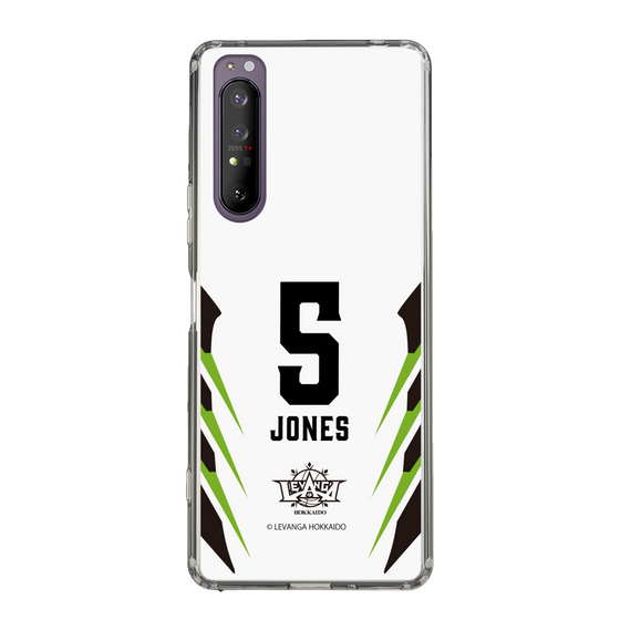 スリムプロテクションケース［ レバンガ北海道 - #5 JONES - AWAY - 裏 ］
