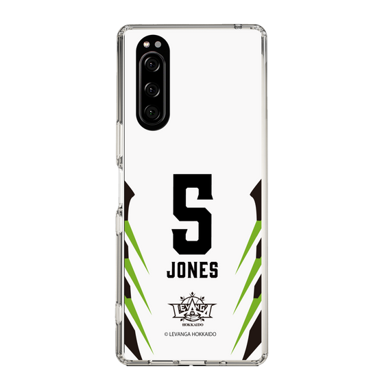 スリムプロテクションケース［ レバンガ北海道 - #5 JONES - AWAY - 裏 ］