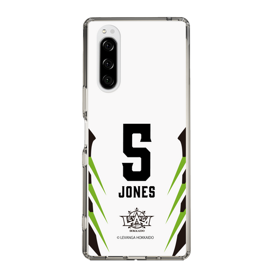 スリムプロテクションケース［ レバンガ北海道 - #5 JONES - AWAY - 裏 ］
