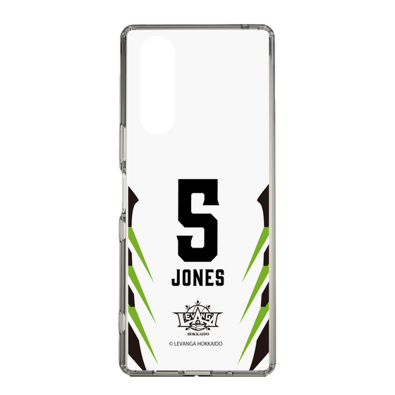 スリムプロテクションケース［ レバンガ北海道 - #5 JONES - AWAY - 裏 ］