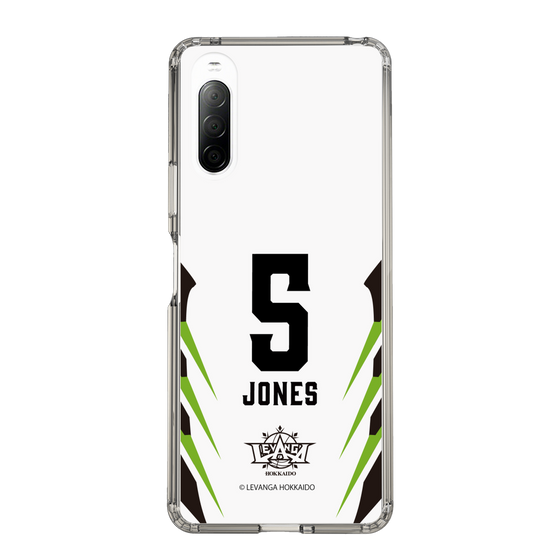 スリムプロテクションケース［ レバンガ北海道 - #5 JONES - AWAY - 裏 ］
