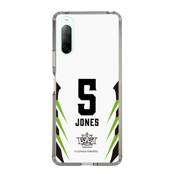 スリムプロテクションケース［ レバンガ北海道 - #5 JONES - AWAY - 裏 ］