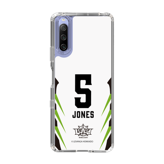 スリムプロテクションケース［ レバンガ北海道 - #5 JONES - AWAY - 裏 ］