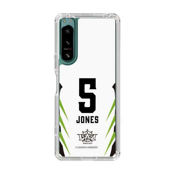 スリムプロテクションケース［ レバンガ北海道 - #5 JONES - AWAY - 裏 ］
