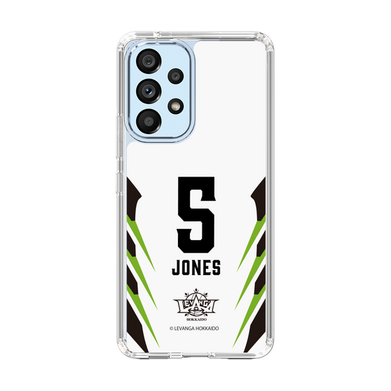 スリムプロテクションケース［ レバンガ北海道 - #5 JONES - AWAY - 裏 ］