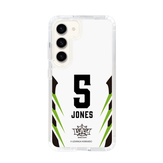 スリムプロテクションケース［ レバンガ北海道 - #5 JONES - AWAY - 裏 ］