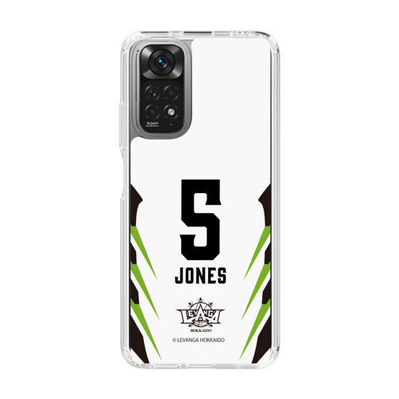 スリムプロテクションケース［ レバンガ北海道 - #5 JONES - AWAY - 裏 ］
