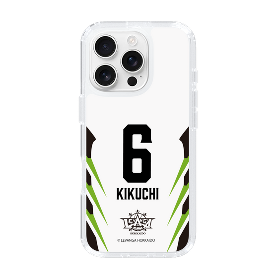 スリムプロテクションケース［ レバンガ北海道 - #6 KIKUCHI - AWAY - 裏 ］
